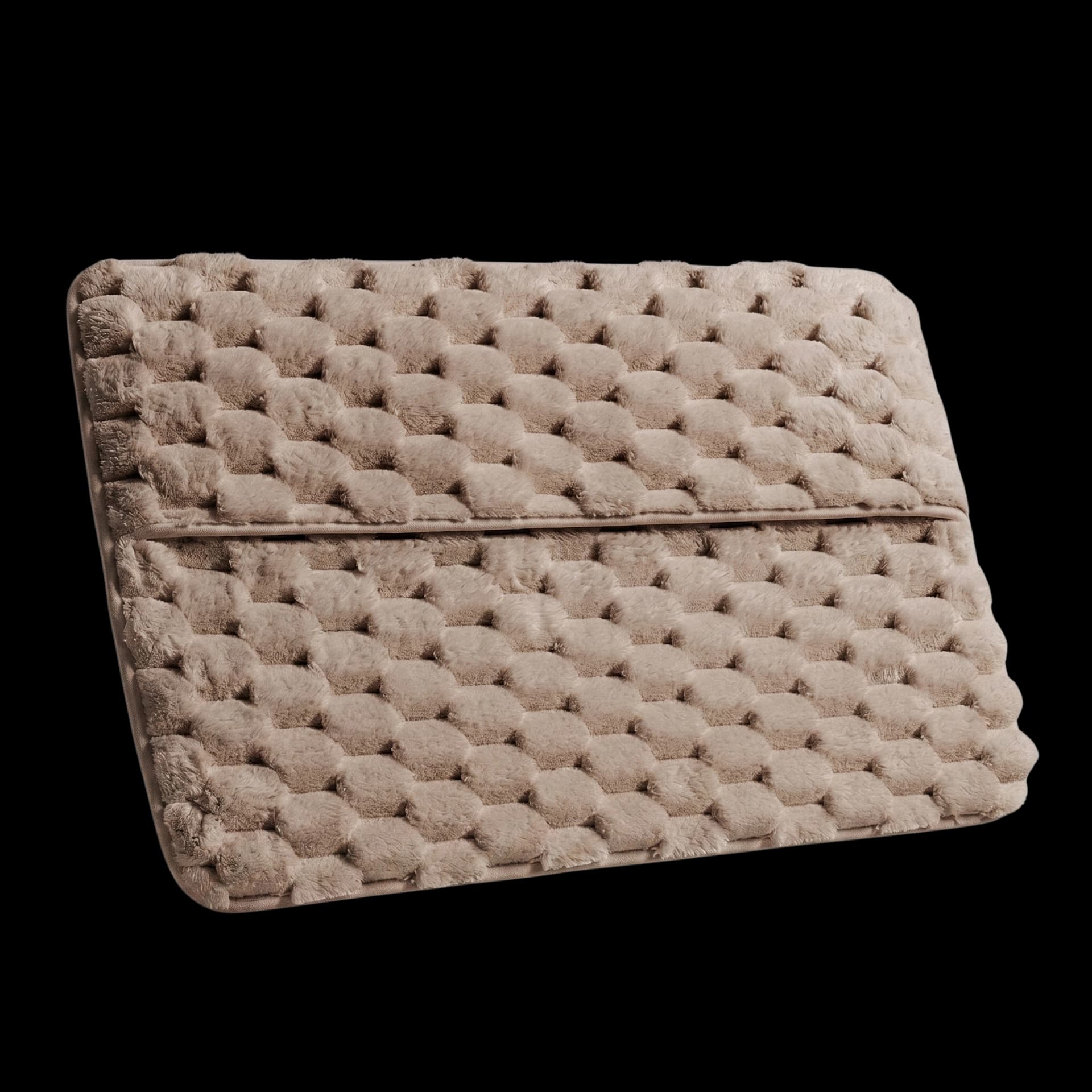 Maison Celune Soft Thick Polyester Bathroom Mat with Quick-Dry Slits for Bathroom Mats - main product image