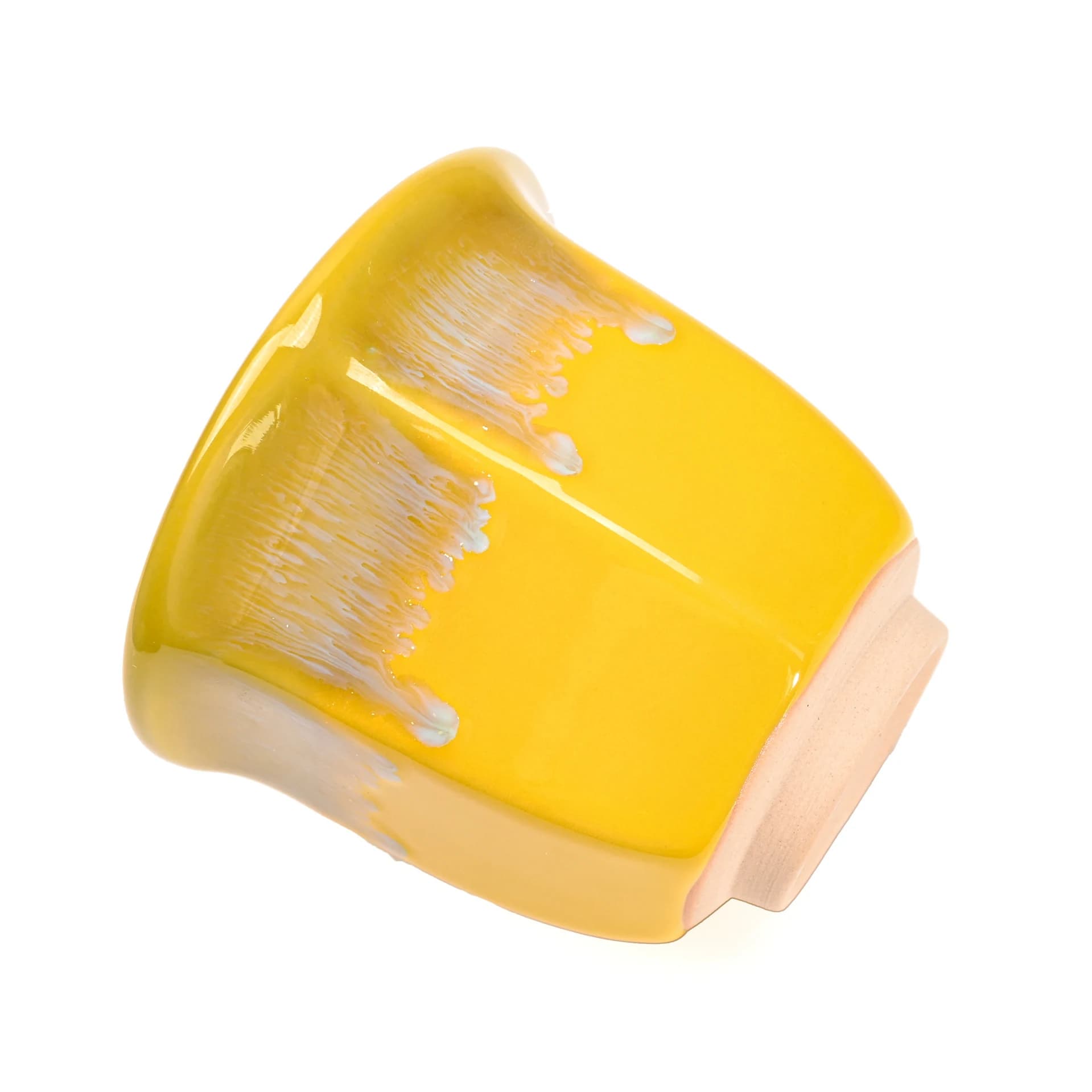 Maison Celune Ceramic Coffee Cup 235ml Yellow Glaze for Ceramic Cups - gallery image 2