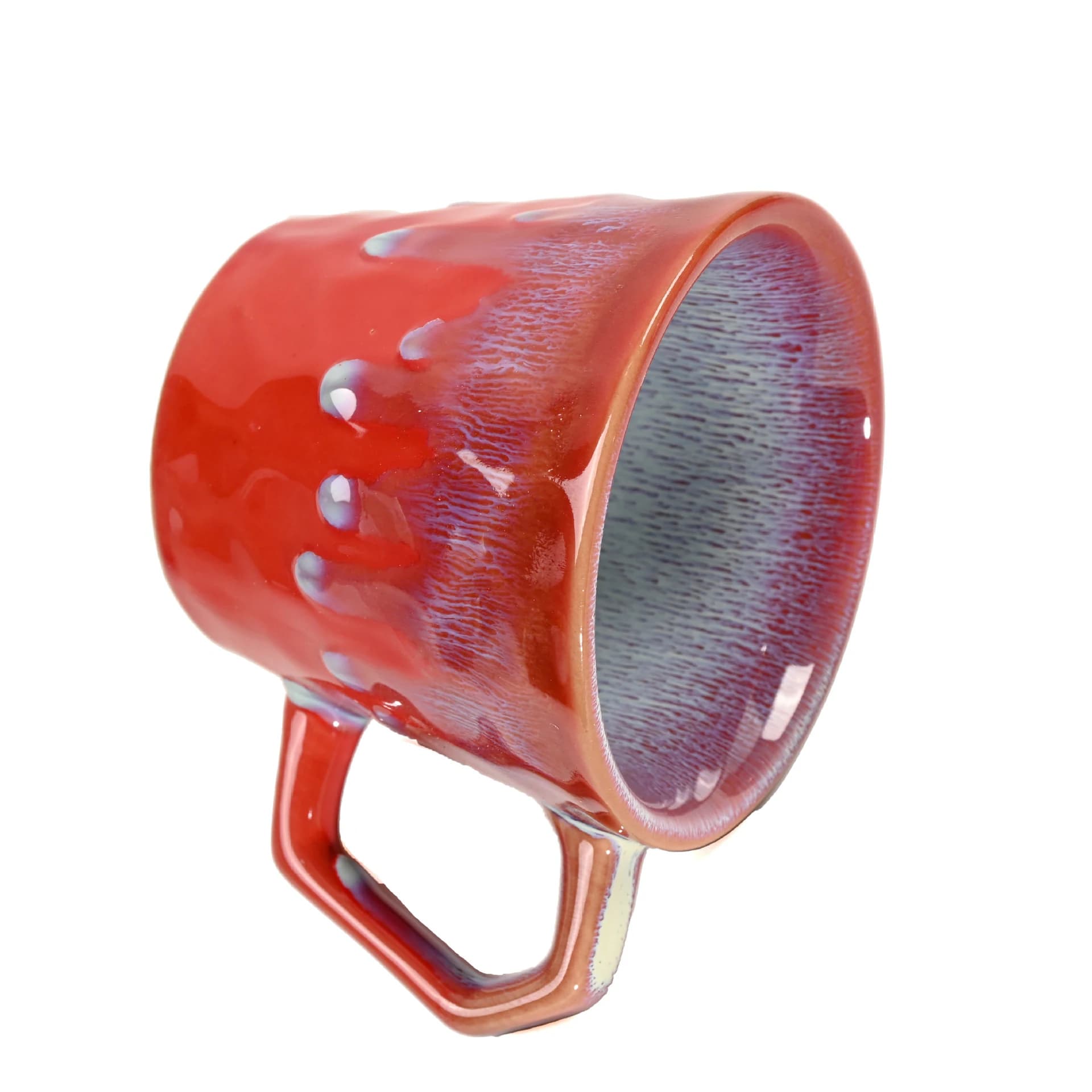 Maison Celune Ceramic Coffee Mug 300ml Red Glaze for Coffee Cups - gallery image 3