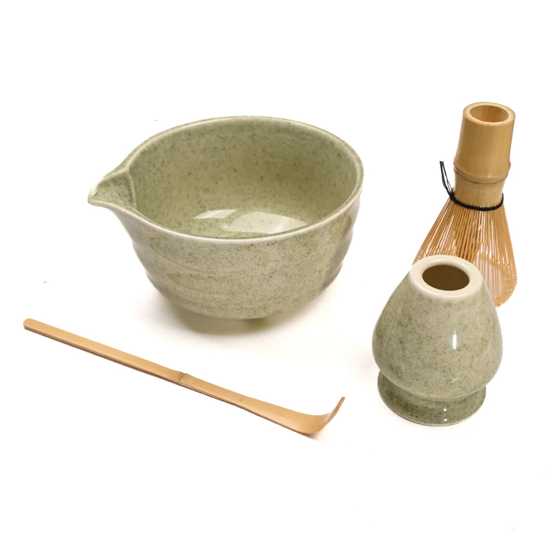 Maison Celune Ceramic Matcha Tea Set, 4-Piece for Bath Essentials - gallery image 3